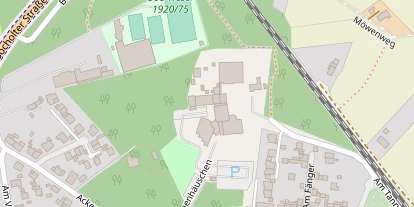 Luxushotel auf Satellitenbild