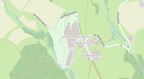 Luxushotel auf Karte