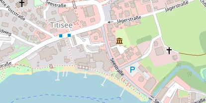 Luxushotel auf Satellitenbild