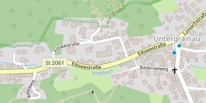 Luxushotel auf Satellitenbild