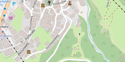 Luxushotel auf Satellitenbild
