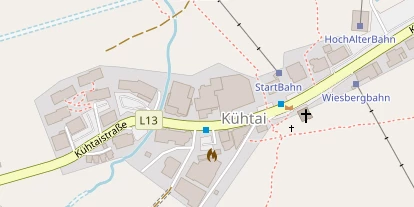 Luxushotel auf Satellitenbild