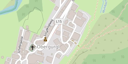 Luxushotel auf Satellitenbild