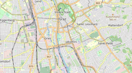 Luxushotel auf Karte