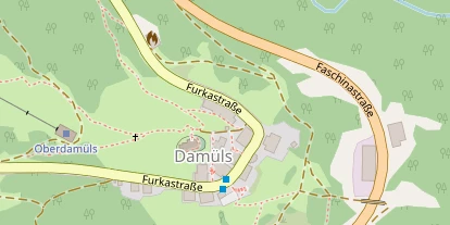 Luxushotel auf Satellitenbild