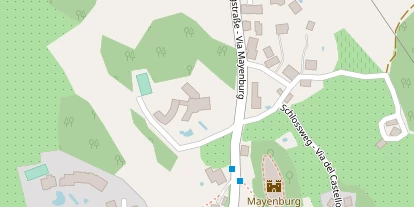 Luxushotel auf Satellitenbild