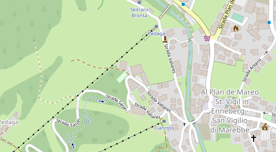 Luxushotel auf Satellitenbild