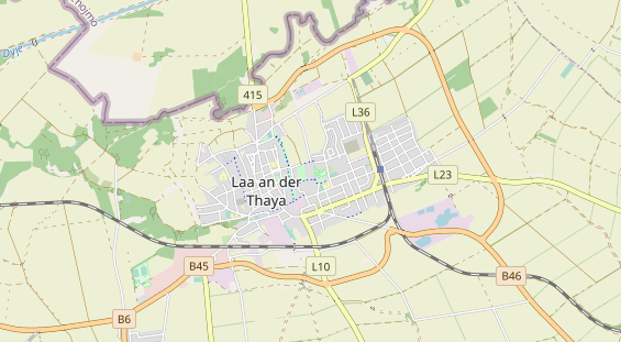 Luxushotel auf Karte