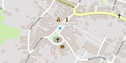 Luxushotel auf Satellitenbild