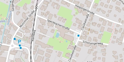 Luxushotel auf Satellitenbild