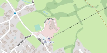 Luxushotel auf Satellitenbild