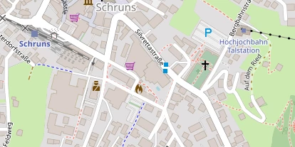 Luxushotel auf Satellitenbild