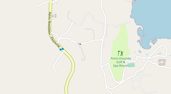 Luxushotel auf Satellitenbild