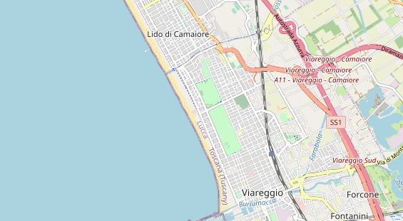 Luxushotel auf Karte