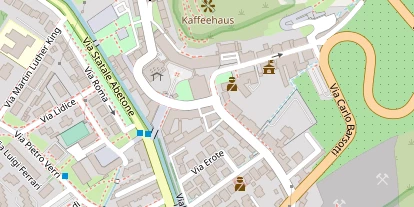Luxushotel auf Satellitenbild