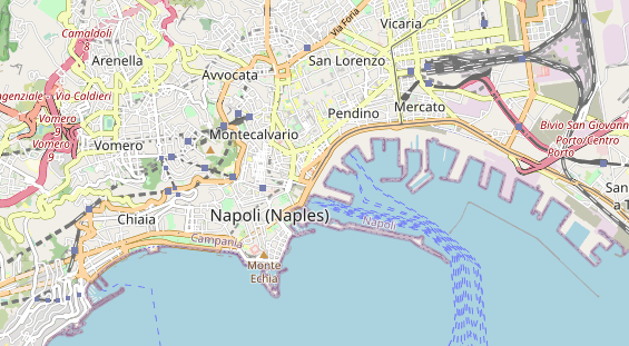 Luxushotel auf Karte