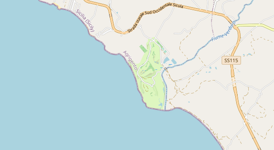 Luxushotel auf Karte