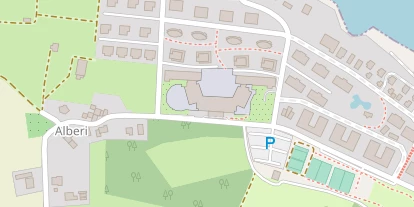 Luxushotel auf Satellitenbild