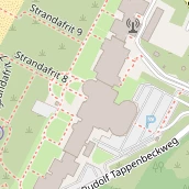 Luxushotel auf Karte