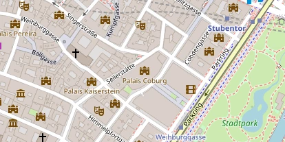 Luxushotel auf Satellitenbild
