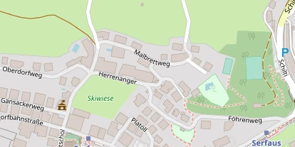 Luxushotel auf Satellitenbild