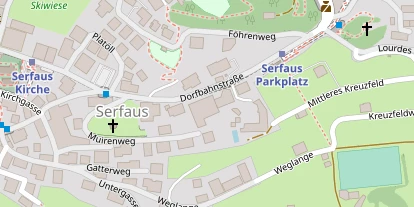 Luxushotel auf Satellitenbild