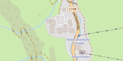 Luxushotel auf Satellitenbild