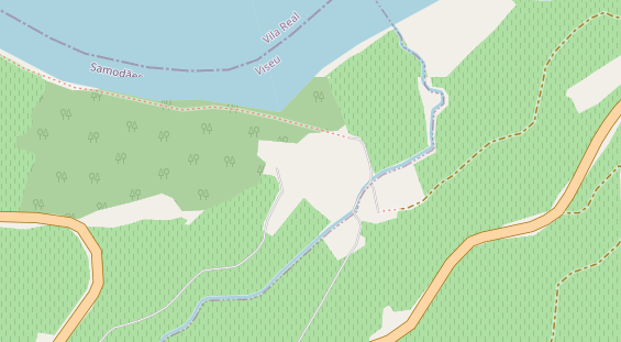 Luxushotel auf Karte