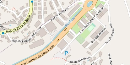 Luxushotel auf Satellitenbild