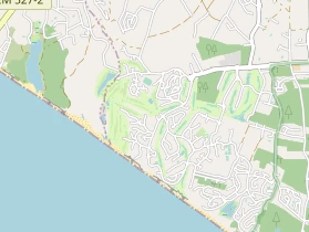 Luxushotel auf Karte