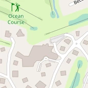 Luxushotel auf Karte