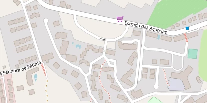 Luxushotel auf Satellitenbild