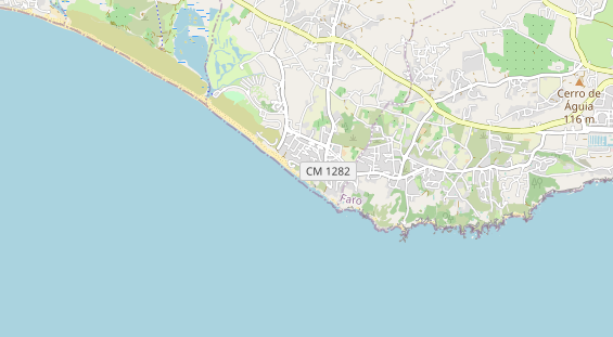 Luxushotel auf Karte