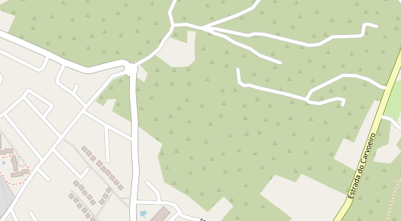 Luxushotel auf Satellitenbild