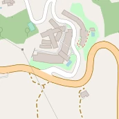 Luxushotel auf Karte