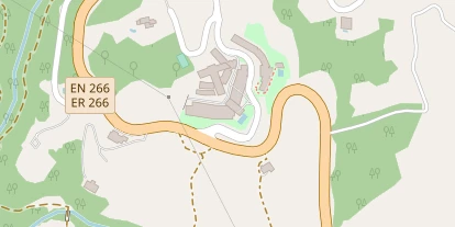 Luxushotel auf Satellitenbild