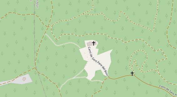 Luxushotel auf Satellitenbild