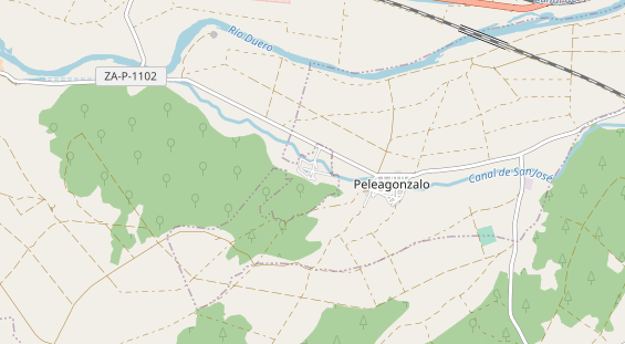 Luxushotel auf Karte