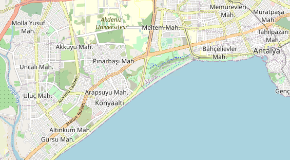 Luxushotel auf Karte