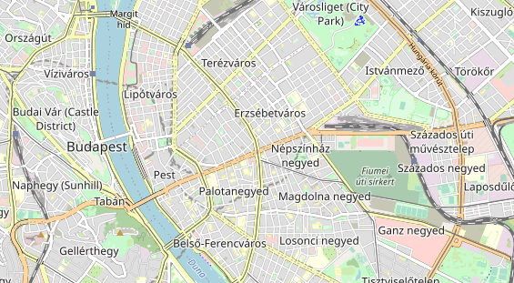 Luxushotel auf Karte