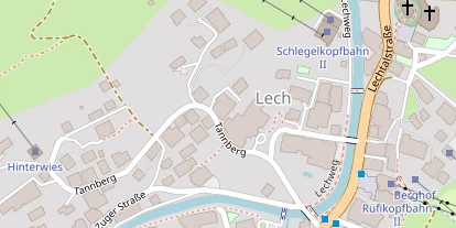 Luxushotel auf Satellitenbild
