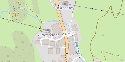 Luxushotel auf Satellitenbild