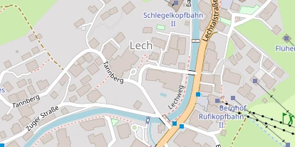 Luxushotel auf Satellitenbild