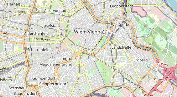 Luxushotel auf Karte