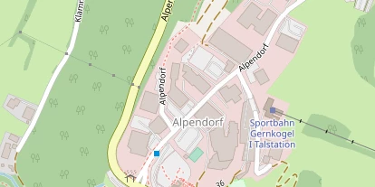 Luxushotel auf Satellitenbild
