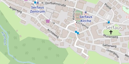 Luxushotel auf Satellitenbild