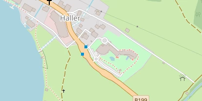 Luxushotel auf Satellitenbild