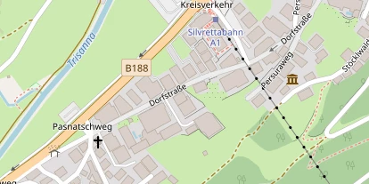 Luxushotel auf Satellitenbild