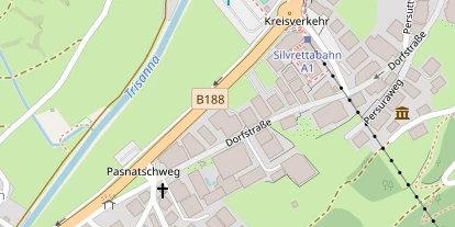 Luxushotel auf Satellitenbild