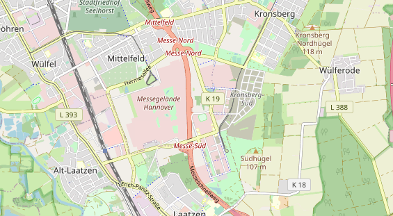 Luxushotel auf Karte